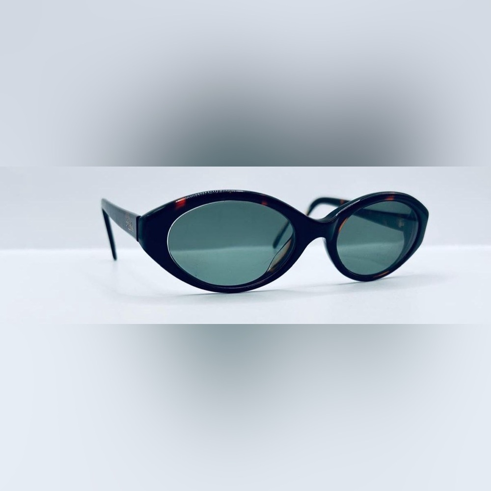 Vintage Kobie Kira Tortoise Oval Sunglasses Frames Only